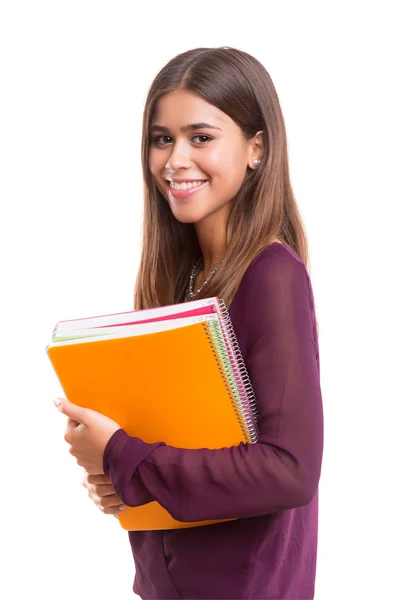 Estudante - tiro estúdio — Fotografia de Stock