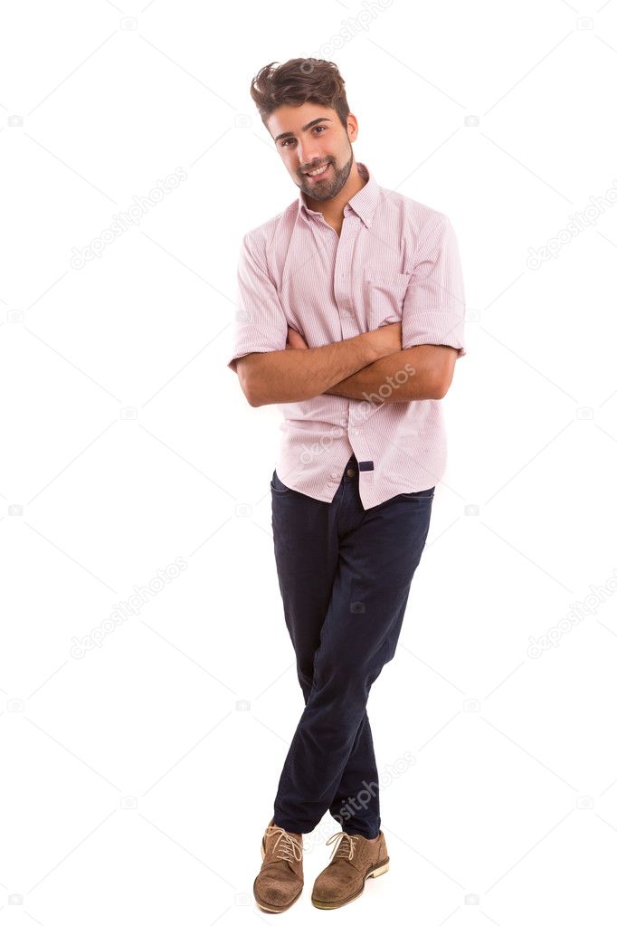 man with crossed arms