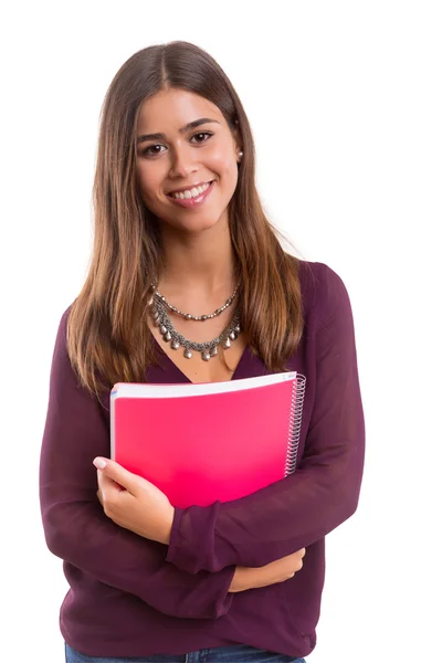 Estudante - tiro estúdio — Fotografia de Stock