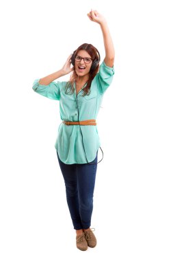 Müzik Dinleyen Kadın