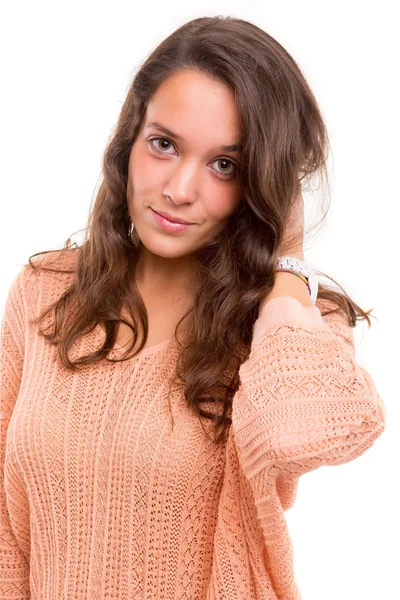 Young and beautiful woman — Stock Photo, Image