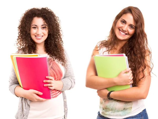 Jonge gelukkig studenten — Stockfoto