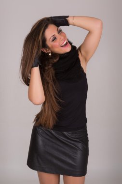 Genç güzel kadın.