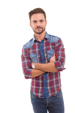 genç ve yakışıklı bir adam