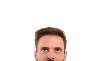 Harika bir fikir sahip genç adam