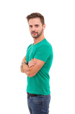 genç ve yakışıklı bir adam