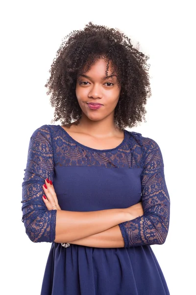 Hermosa mujer africana — Foto de Stock