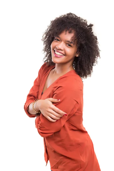 Hermosa mujer africana — Foto de Stock