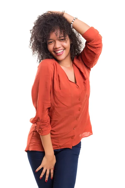 Beautiful african woman — Stock Photo, Image