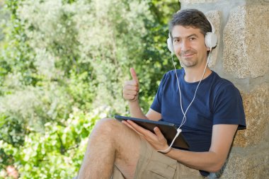 casual adam tablet pc ile açık çalışma