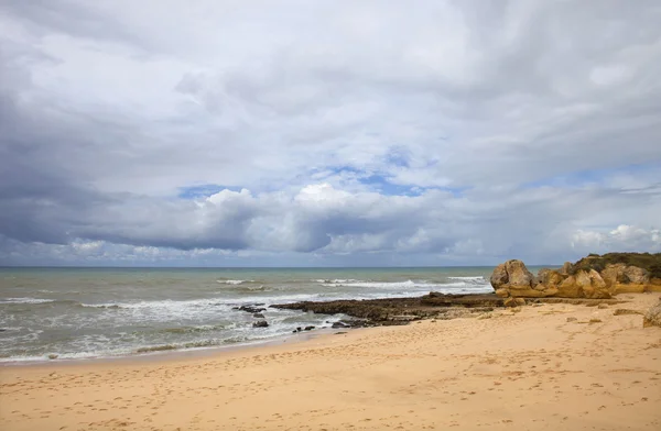 Beautiful beach at algarve, the south of portugal — Stock Photo, Image