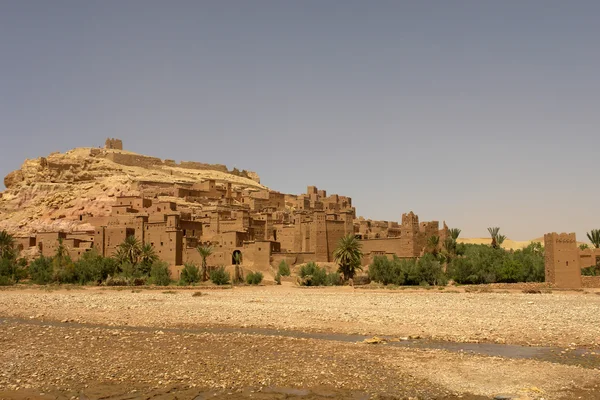 Ait benhaddou，摩洛哥的古代城市细节 — 图库照片