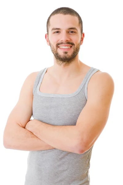 Happy casual man — Stock Photo, Image