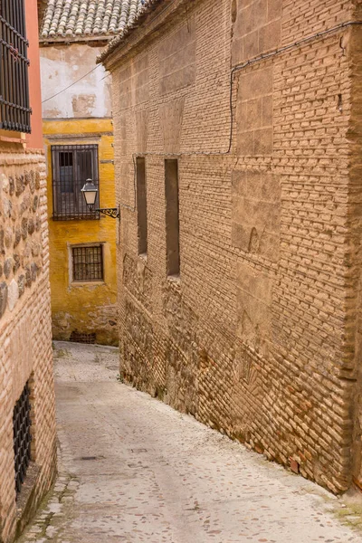 Toledo Smalle Straat Castilië Mancha Spanje — Stockfoto