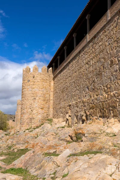 Avila Kasztília Leon Ősi Erődítménye Spanyolország — Stock Fotó