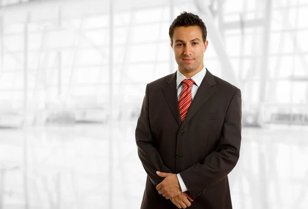 Happy Business Man Portrait Office — Stock Photo, Image