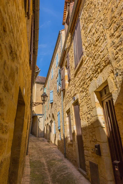 Zabytkowe Domy Sarlat Caneda Departamencie Dordogne Akwitania Francja — Zdjęcie stockowe