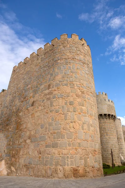 Forntida Befästning Avila Kastilien Och León Spanien — Stockfoto