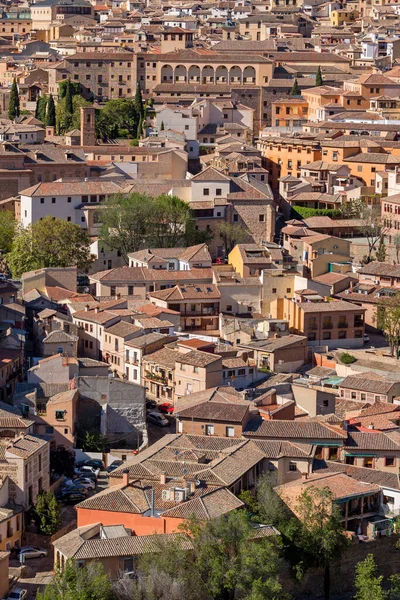 Vue Tolède Depuis Mirador Del Valle Espagne — Photo