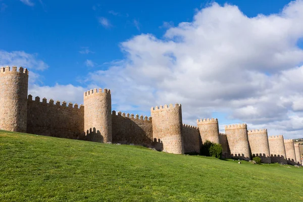 Antiga Fortificação Ávila Castela Leão Espanha — Fotografia de Stock