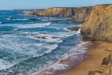 Atlantik kıyıları, Alentejo, Portekiz.