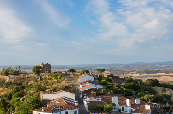 Vista Cidade Vila Histórica Monsaraz Portugal — Fotografia de Stock