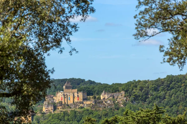 Castelnaud Fransa Dordogne Vadisi Perigord Noir Bölgesi Aquitaine Fransa Daki — Stok fotoğraf