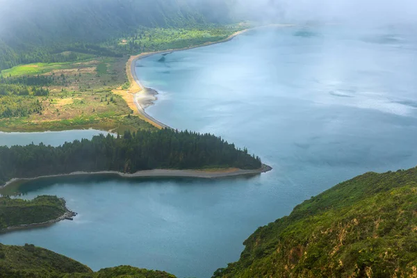 Bella Vista Lagoa Fogo Isola Sao Miguel Azzorre Portogallo — Foto Stock