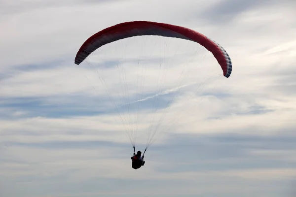 Caldelas Portugal Parapente Abouaaboua Festival Norte Portugal Caldelas Portugal — Foto de Stock