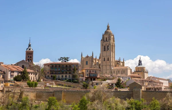 Старый Город Сеговия Католия Сеговия Испания — стоковое фото