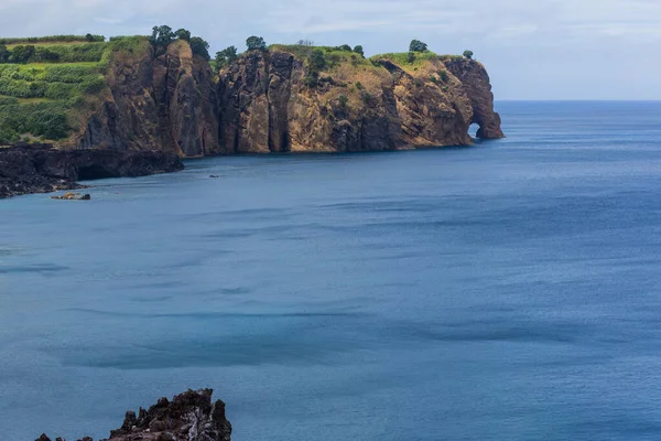 Elephant Rock Foto Genomen Het Prachtige Eiland Miguel Azoren Portugal — Stockfoto