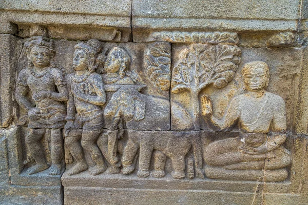 Detaljer Sukuh Templet Java Indonesien — Stockfoto