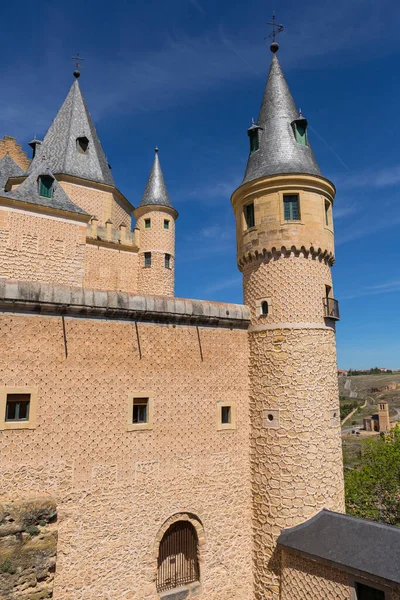 Castelo Alcazar Segovia Espanha — Fotografia de Stock