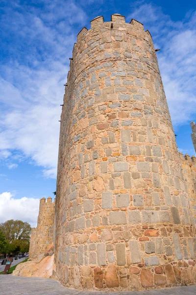 Antike Befestigungsanlagen Von Avila Kastilien Und León Spanien — Stockfoto