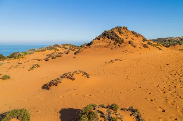 Vista Atlantica Aljezur Algarve Ovest Costa Vicentina Portogallo — Foto Stock