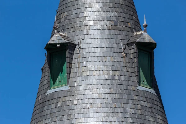 Detalhes Famoso Castelo Alcazar Segóvia Castela Leão Espanha — Fotografia de Stock