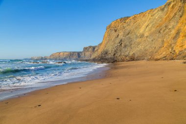 Atlantik kıyıları, Alentejo, Portekiz.