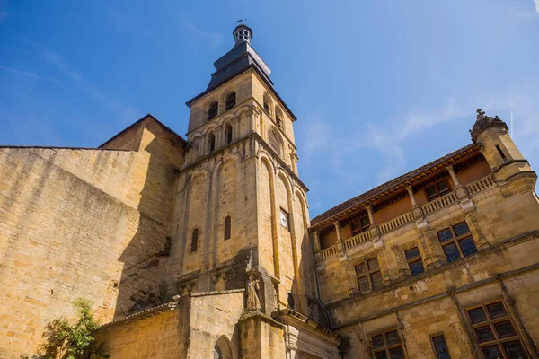 Die Kathedrale Von Sarlat Ist Eine Römisch Katholische Kirche Und — Stockfoto