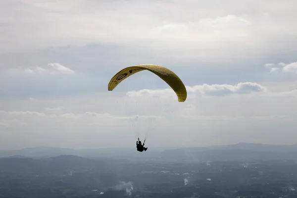 Caldelas Portugal Paragliding Aboua Cup North Portugal Caldelas Portugal — стокове фото