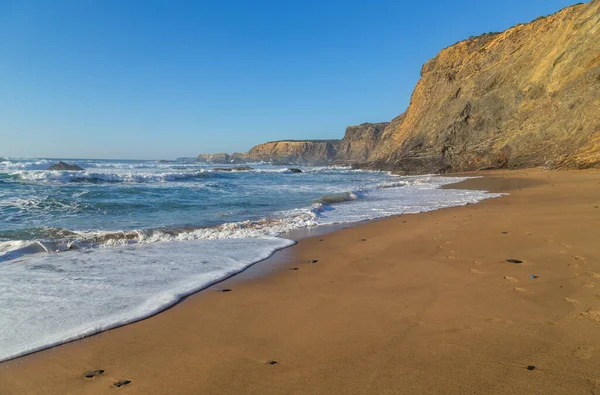 Vistas Costa Rocosa Atlántica Alentejo Portugal — Foto de Stock