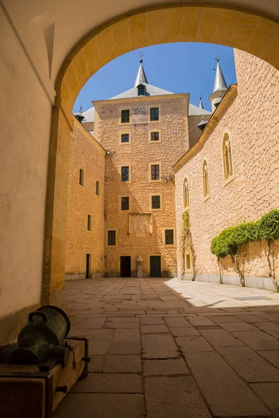 Segóvia Espanha Famoso Castelo Alcazar Segóvia Castela Leão Espanha — Fotografia de Stock