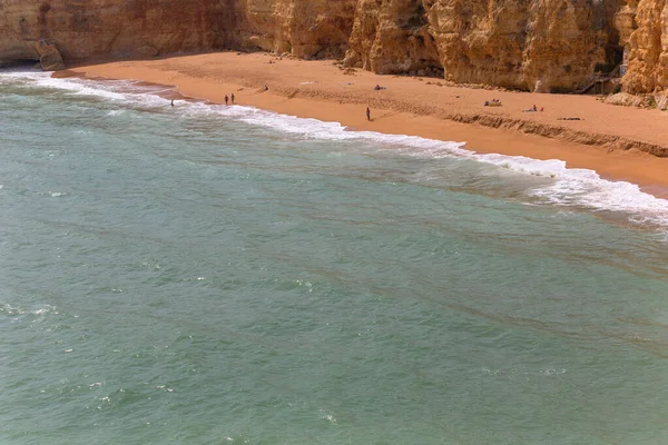 Armacao Pera Portogallo Senhora Rocha Beach Nel Villaggio Pescatori Armacao — Foto Stock