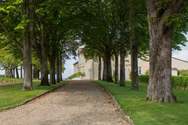 Saint Emilion Frankrig Gårdindgang Ved Den Lille Franske Saint Emilion - Stock-foto