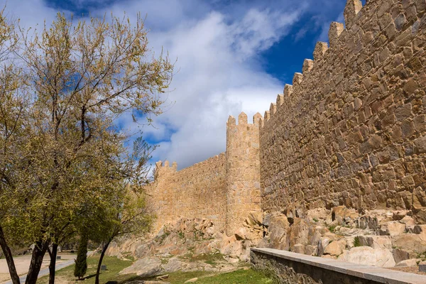 Antigua Fortificación Ávila Castilla León España —  Fotos de Stock