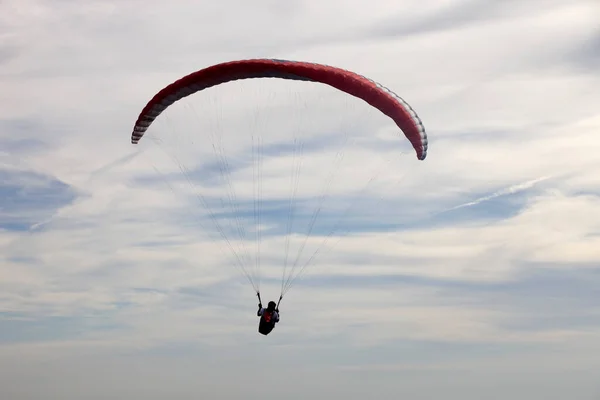 Caldelas Πορτογαλια Paragliding Abouaaboua Festival Στα Βόρεια Της Πορτογαλίας Caldelas — Φωτογραφία Αρχείου