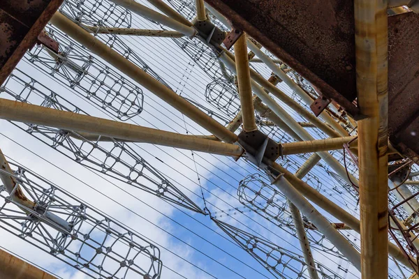 Tidigare Militärt Radarsystem Tjernobyls Exklusiva Zon Ukraina — Stockfoto