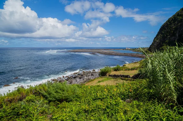 Faja Caldeira Santo Cristo Ilha São Jorge Açores Portugal — Fotografia de Stock