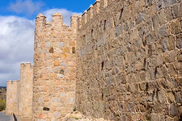 Forntida Befästning Avila Kastilien Och León Spanien — Stockfoto