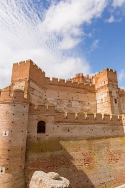 Castillo de la Mota, Medina del Campo Kalesi, Valladolid, Leon. İspanya