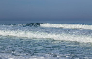Portekiz, Aveiro yakınlarında güzel boş bir sahil.